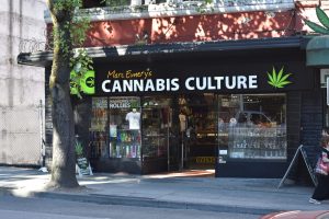 recreational marijuana store front